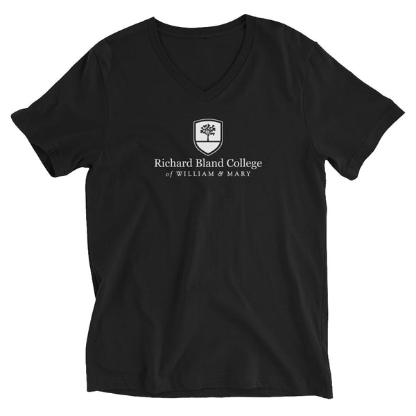 Unisex Short Sleeve V-Neck Richard Bland College T-Shirt