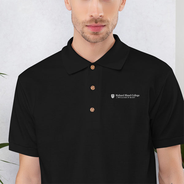 Embroidered Richard Bland College Men's Polo Shirt