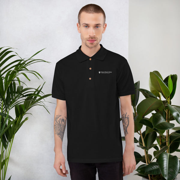 Embroidered Richard Bland College Men's Polo Shirt