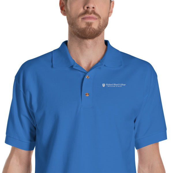 Embroidered Richard Bland College Men's Polo Shirt