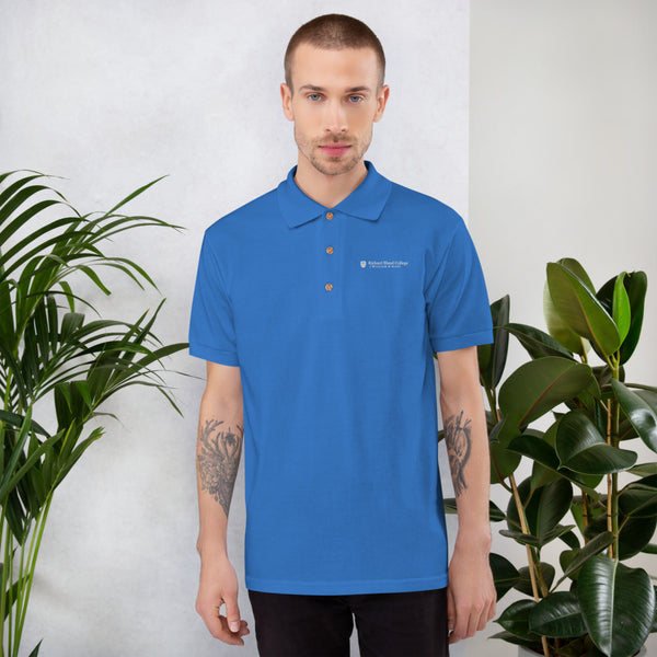 Embroidered Richard Bland College Men's Polo Shirt