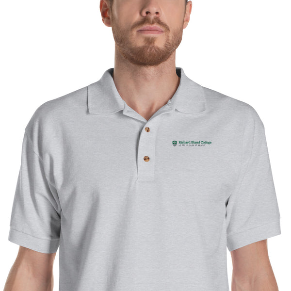 Embroidered Richard Bland College Men's Polo Shirt