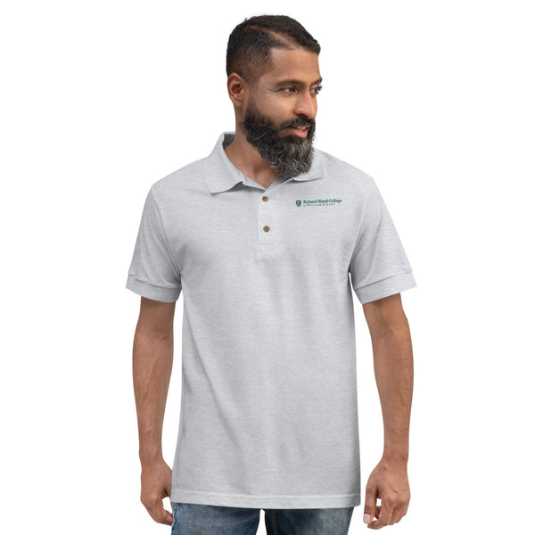 Embroidered Richard Bland College Men's Polo Shirt