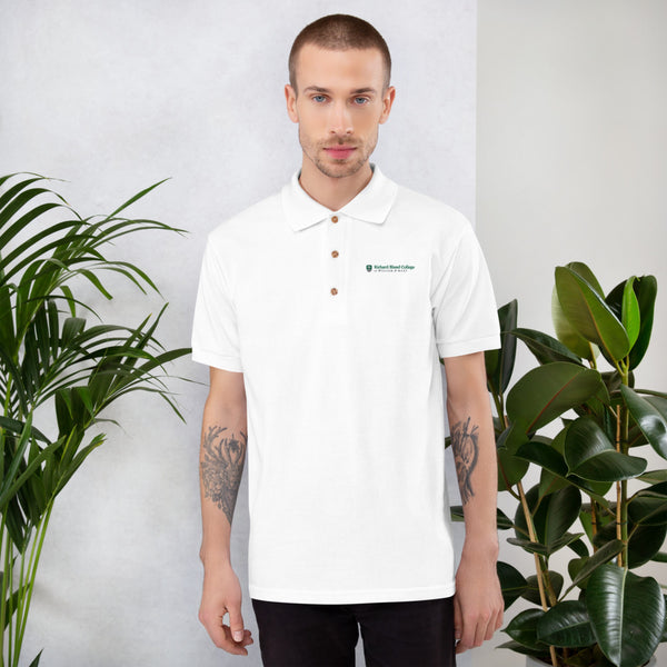 Embroidered Richard Bland College Men's Polo Shirt