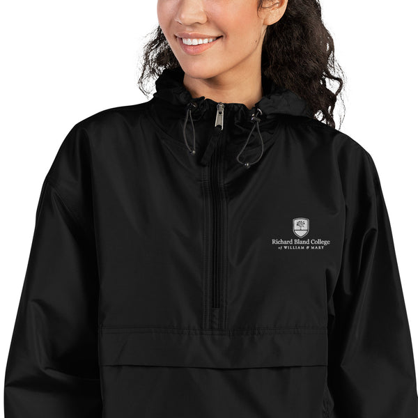 Richard Bland College Embroidered Champion Packable Jacket