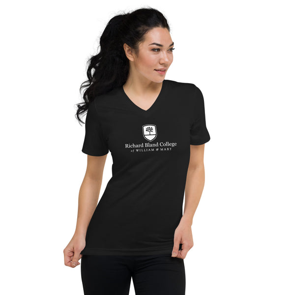 Unisex Short Sleeve V-Neck Richard Bland College T-Shirt