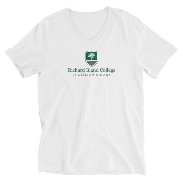 Unisex Short Sleeve V-Neck Richard Bland College T-Shirt