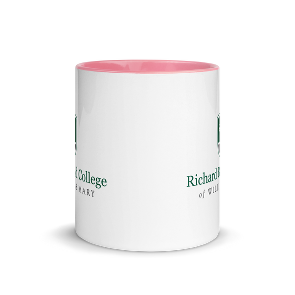 Richard Bland College Mug with Black Handle and Rim/Interior